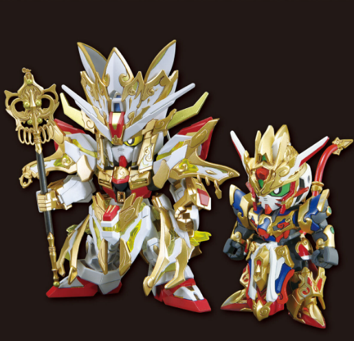 SDW HEROES Goku Impulse Gundam & Sanzang Strike Freedom Gundam Set