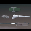 1/144 Option Parts Set Gunpla 11 (Smoothbore Gun for Barbatos)