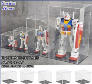 Transparent acrylic display box medium 15*15*10CM