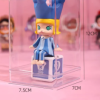 Acrylic Transparent Dustproof Mini Toy Display Box 7.5*12cm