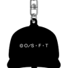 ONE PIECE: Hat-Shaped Rubber Reel Key Chain / Navy