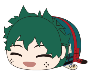 My Hero Academia: Ha-56 Potekoro Mascot Msize 3 A: Izuku Midoriya (Smiling Ver.)