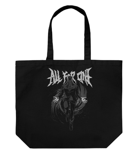 Tv Anime My Hero Academia: All For One Large Tote / Black