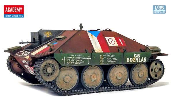 1/35 Jagdpanzer 38(t) Hetzer Prague 1945