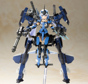 Frame Arms Girl Stylet XF-3 with Exosuit Stylet
