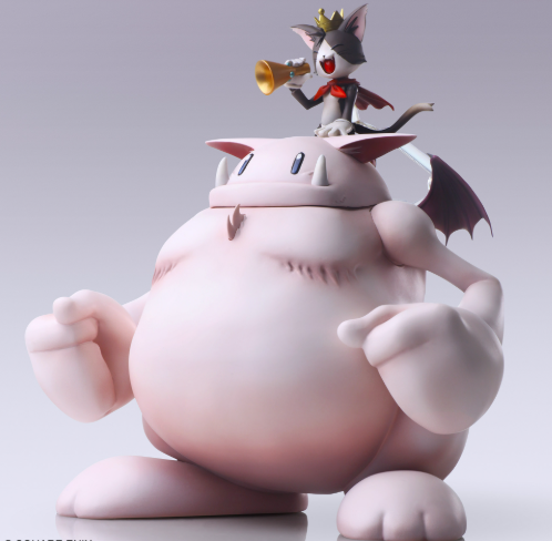 FINAL FANTASY VII Bring Arts Cait Sith & Fat Moogle
