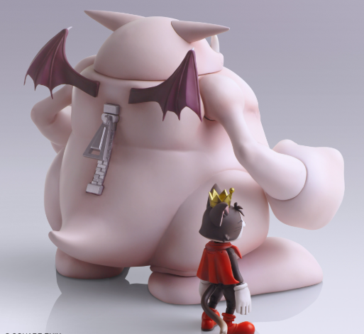 FINAL FANTASY VII Bring Arts Cait Sith & Fat Moogle