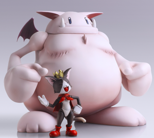 FINAL FANTASY VII Bring Arts Cait Sith & Fat Moogle