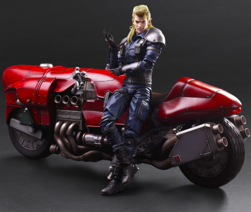 Final Fantasy VII Remake PLAY ARTS Kai Roche & Bike Set