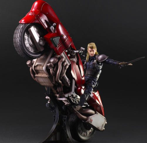 Final Fantasy VII Remake PLAY ARTS Kai Roche & Bike Set
