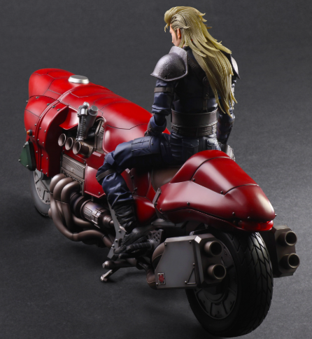 Final Fantasy VII Remake PLAY ARTS Kai Roche & Bike Set