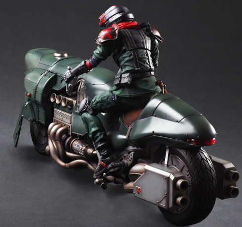 Final Fantasy VII Remake PLAY ARTS Kai Advanced Bike Guard & Bike Set