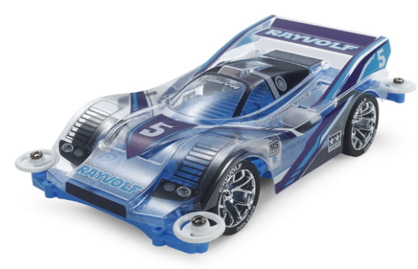 Rayvolf Polycarbonate Body Special (Light Blue) (MS Chassis) (Mini 4WD Limited)