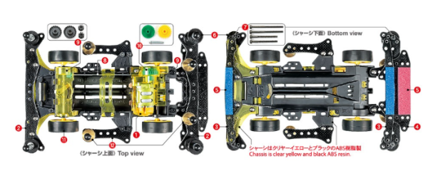 Mini 4WD Neo-VQS Advanced Pack (VZ Chassis)