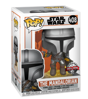 POP! Star Wars: The Mandalorian (Flying with Blaster)