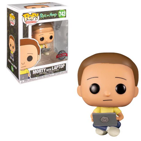 POP! Animation: Rick and Morty - Morty with Laptop