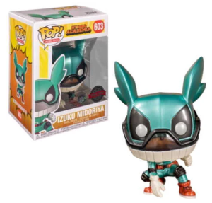 POP! Animation: My Hero Academia - Deku with Helmet (Metallic)