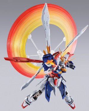 Bandai Metal Build G Gundam God Gundam (Burning Gundam and Burning Gundam Second Ver.) Action Figure