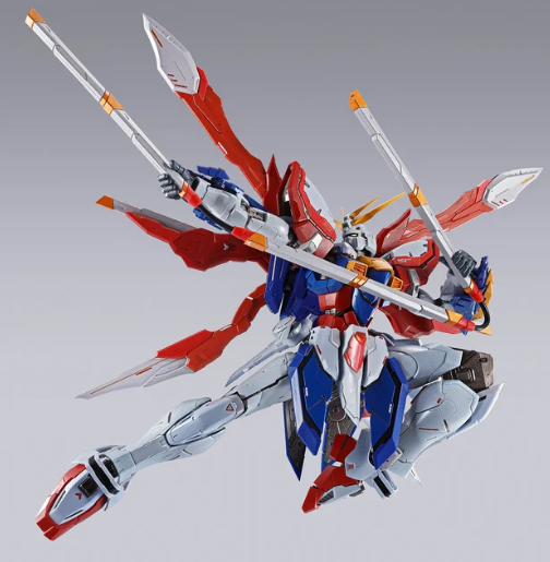 Bandai Metal Build G Gundam God Gundam (Burning Gundam and Burning Gundam Second Ver.) Action Figure