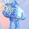 New Bazooka Bubble Machine for Kids Adults Outdoor Party Favors 32Hole Bubble /Bubble Camera Machine