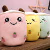 7 inches Milk Tea Stuffed Toys Cute Bubble Tea Plush Toy Creative Cup Doll Gift Toy